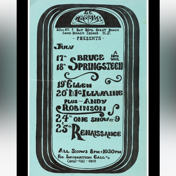 BRUCE!! Vintage inspired Springsteen Tee - Picture 6 of 6